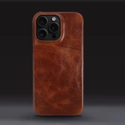 Genuine Leather iPhone Case — Handmade & Durable