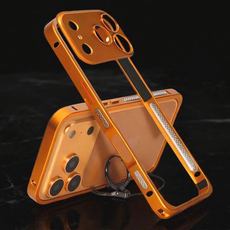Aluminum Phone Case — Slim MagSafe Bumper Protection