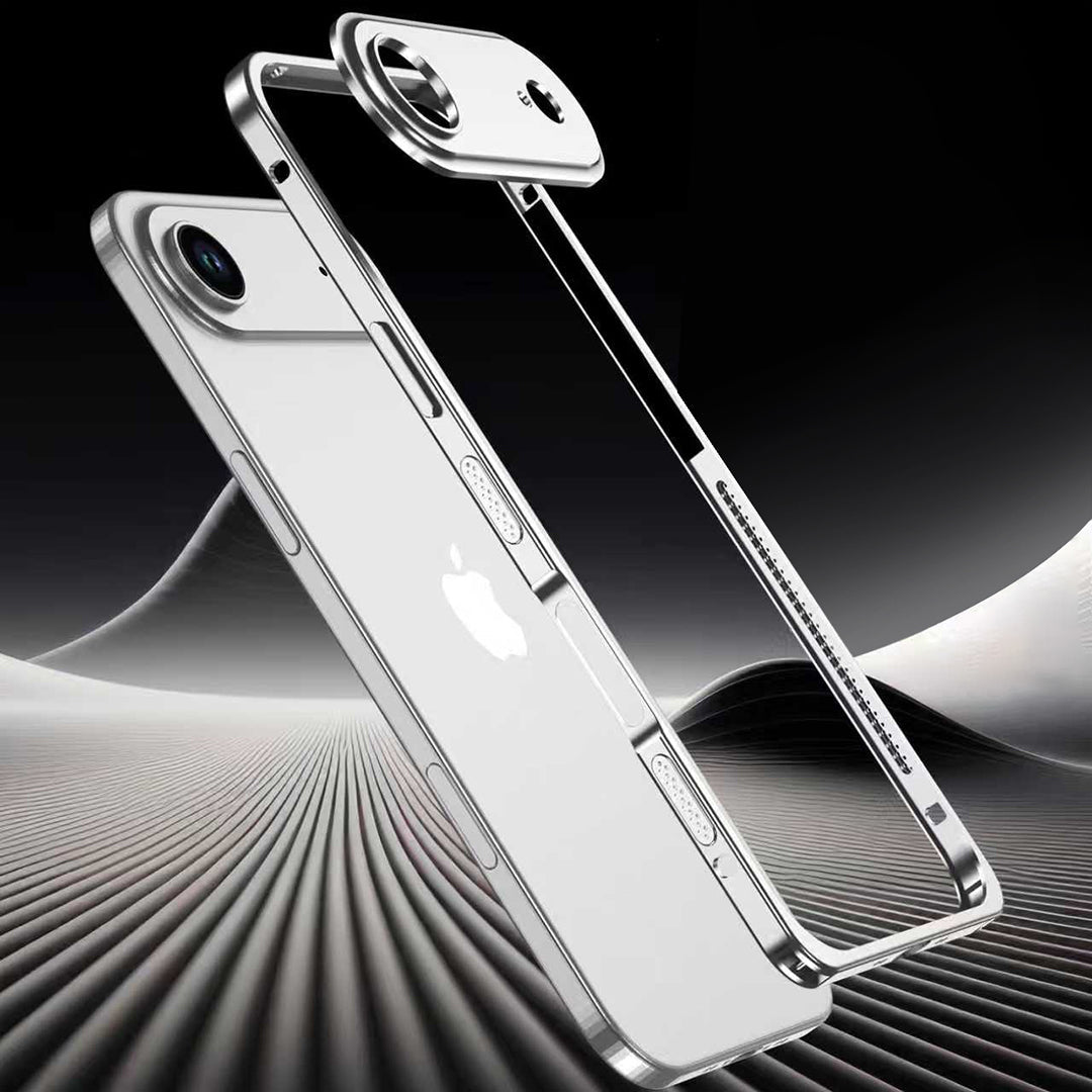 Aluminum Phone Case — Slim MagSafe Bumper Protection