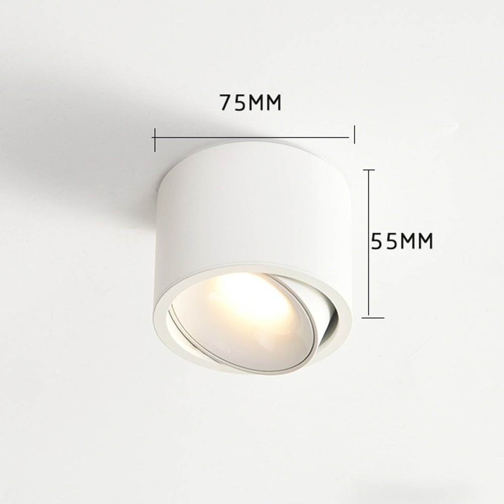 Aluminum Recessed LED Spotlights — Minimalist Ceiling