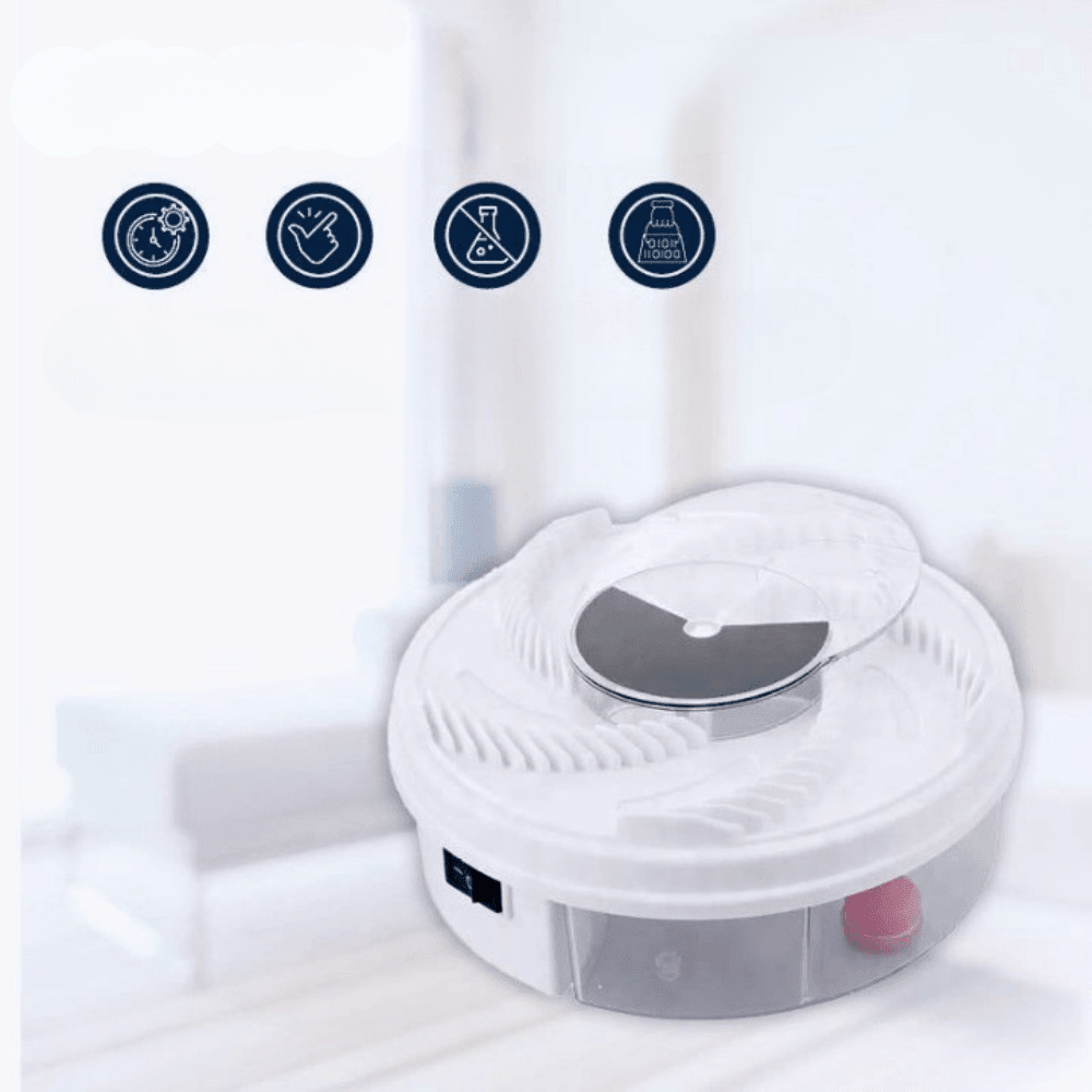 Eco Fly Trap — Silent Chemical-Free Insect Catcher