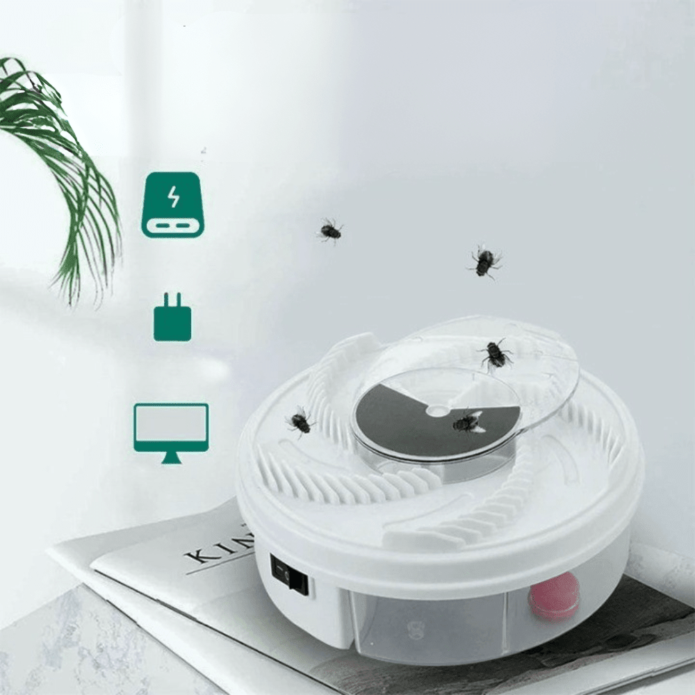 Eco Fly Trap — Silent Chemical-Free Insect Catcher