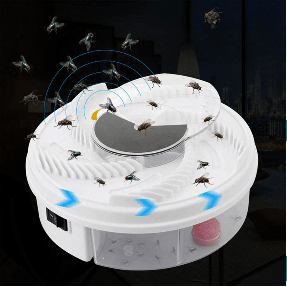 Eco Fly Trap — Silent Chemical-Free Insect Catcher