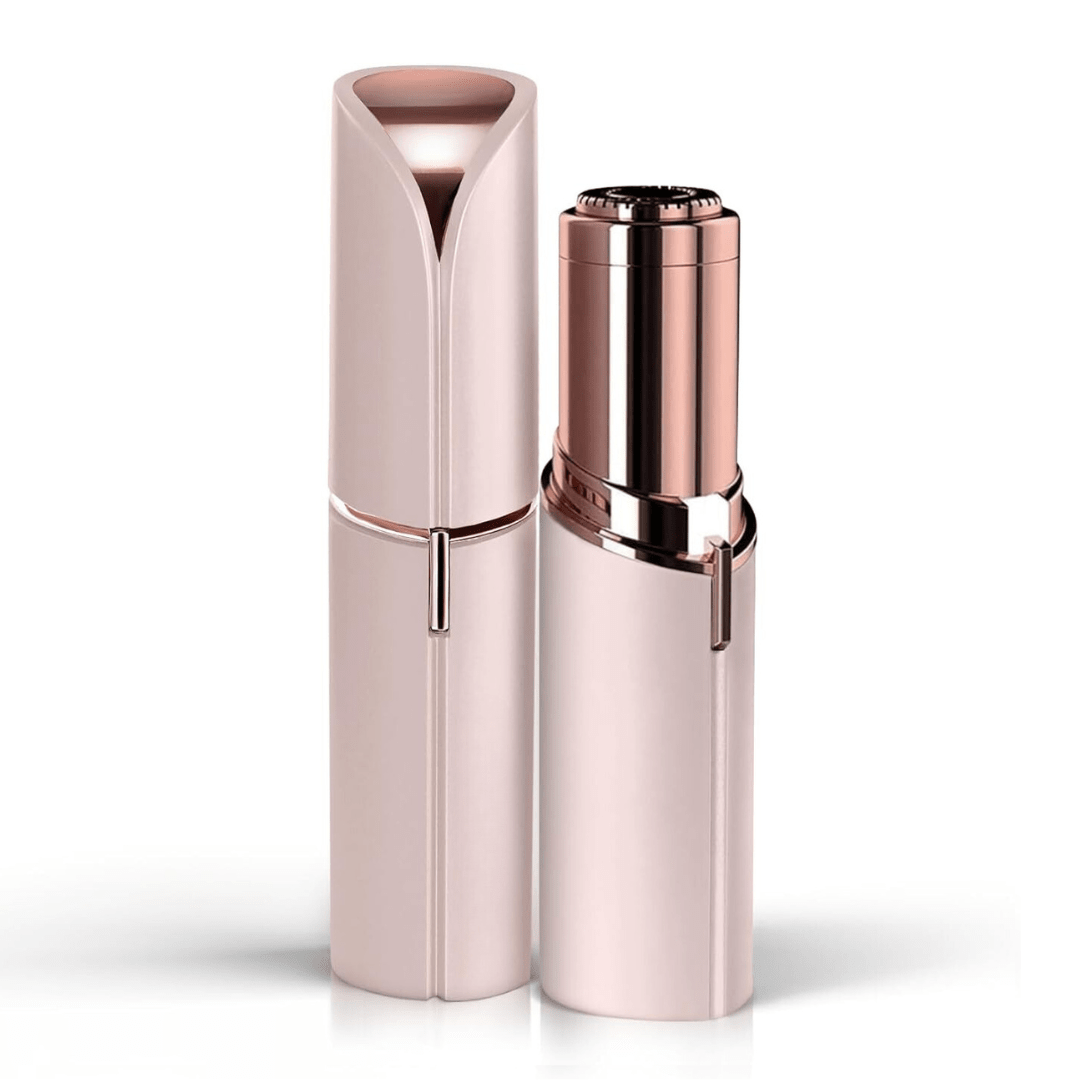 Painless Electric Facial Hair Remover — Compact & Precise