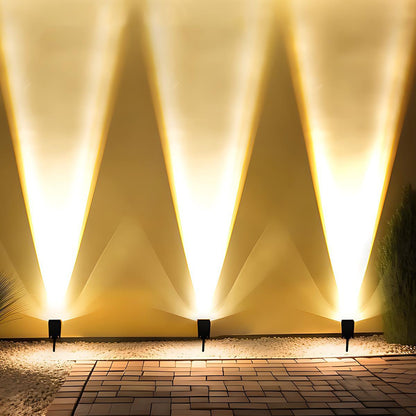 Solar LED Spotlight — Waterproof Multi-Zoom Garden
