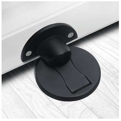 Magnetic Door Stop — Stainless Steel, Easy Install