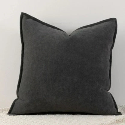 Chenille Cushion Cover — Soft, Machine Washable Decor