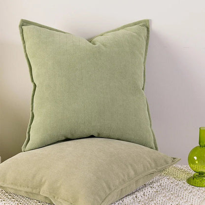 Chenille Cushion Cover — Soft, Machine Washable Decor