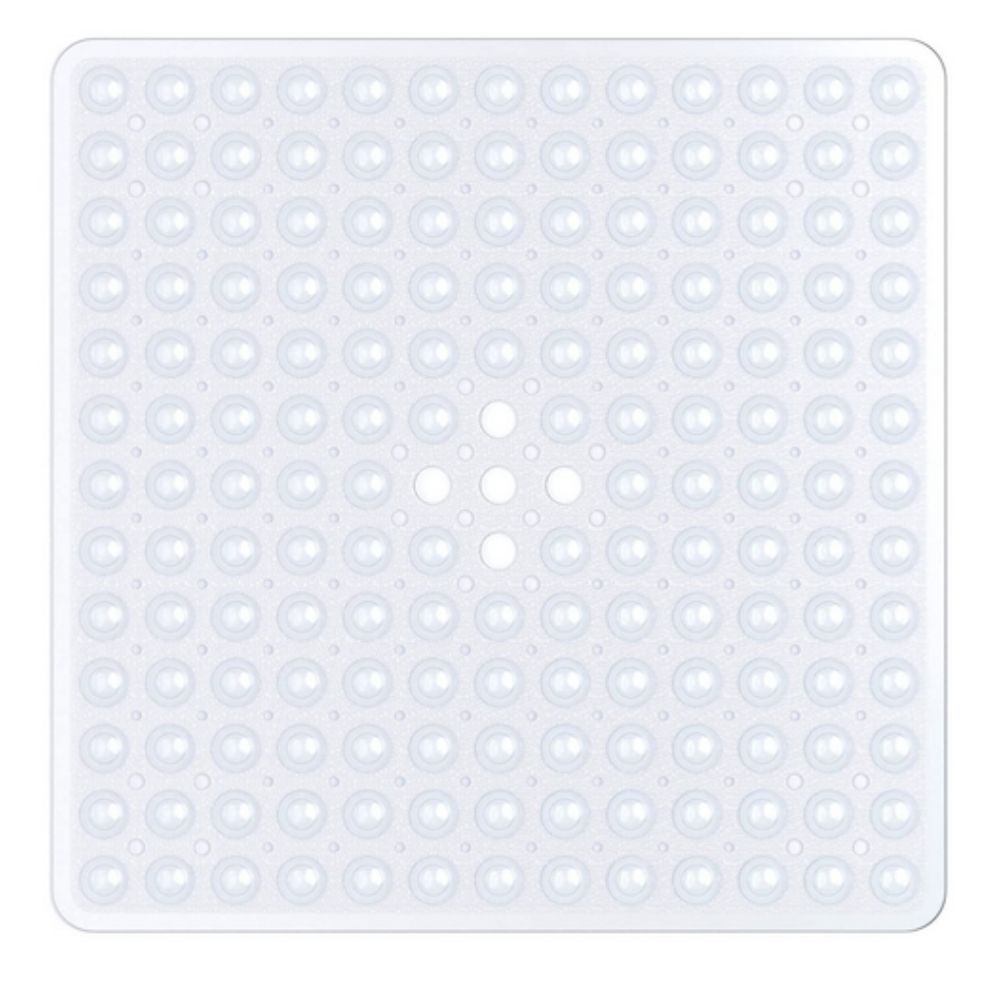 Non-Slip Shower Mat — Suction Grip with Drainage Holes