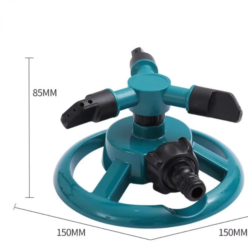 360° Rotating Sprinkler — Automatic Lawn Watering