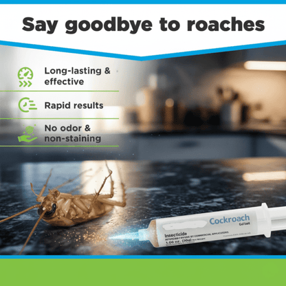 Cockroach Bait Gel — Odorless Roach Killer 30g