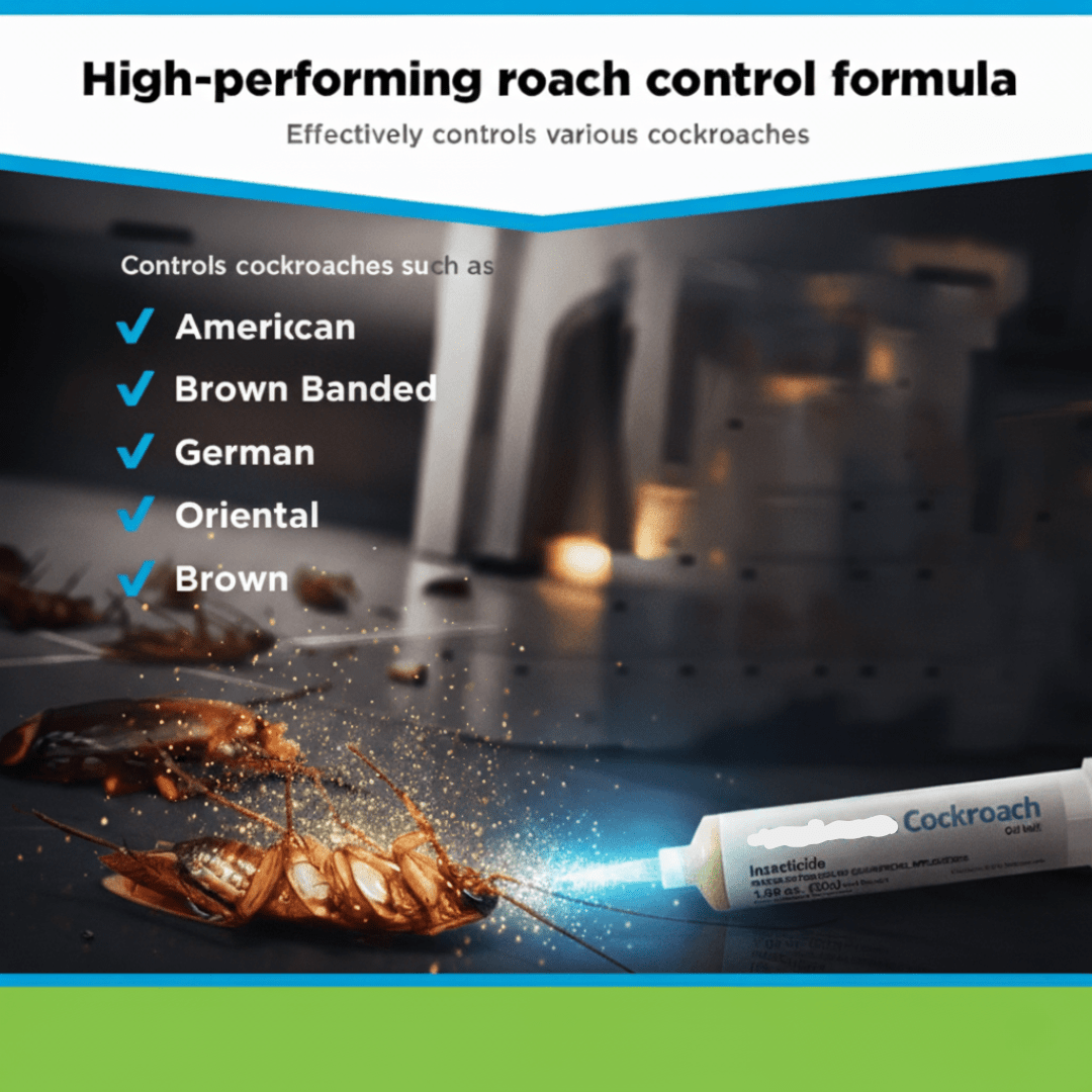 Cockroach Bait Gel — Odorless Roach Killer 30g