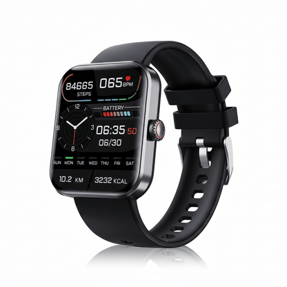 Smart Health Watch — Glucose & Wellness Monitoring