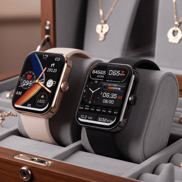 Smart Health Watch — Glucose & Wellness Monitoring
