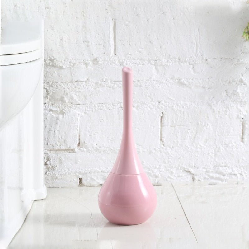 Elegant Toilet Brush With Space-Saving Base