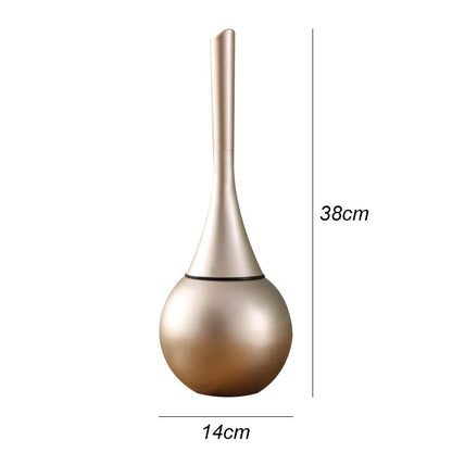 Elegant Toilet Brush With Space-Saving Base