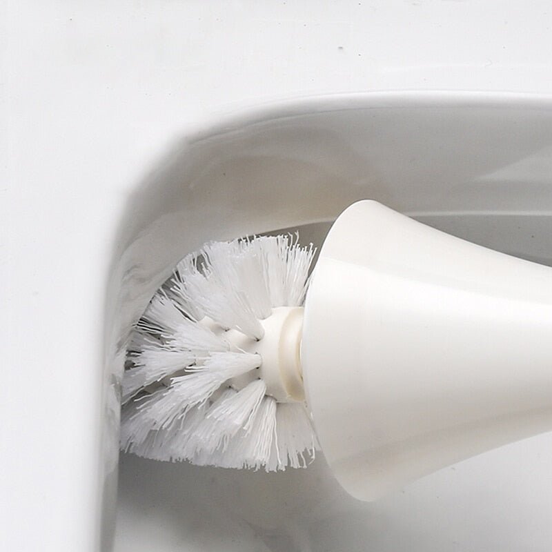 Elegant Toilet Brush With Space-Saving Base