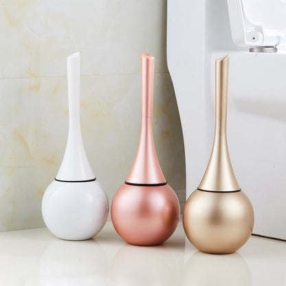 Elegant Toilet Brush With Space-Saving Base