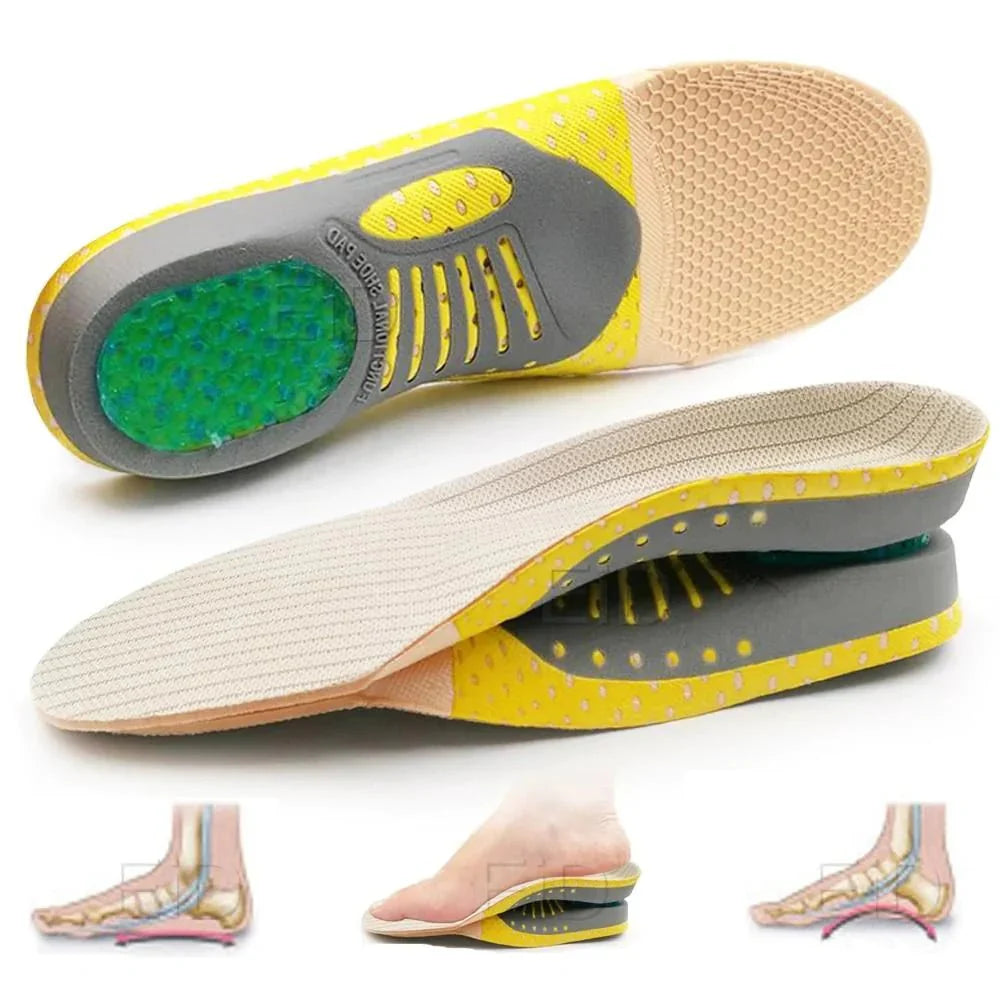 Orthopedic Gel Insoles — Arch Support & All-Day Comfort