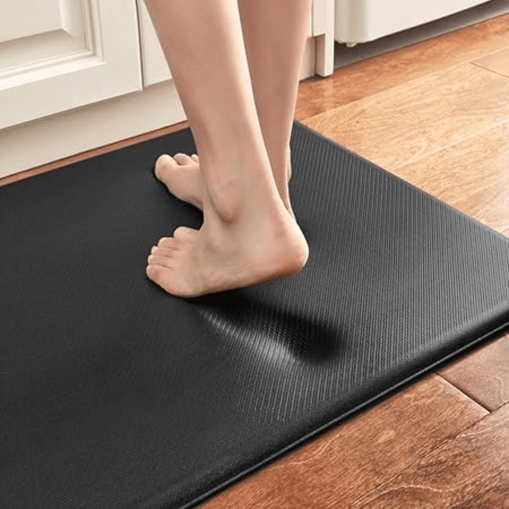 Ergonomic Anti-Fatigue Kitchen Mat — Non-Slip Cushioned