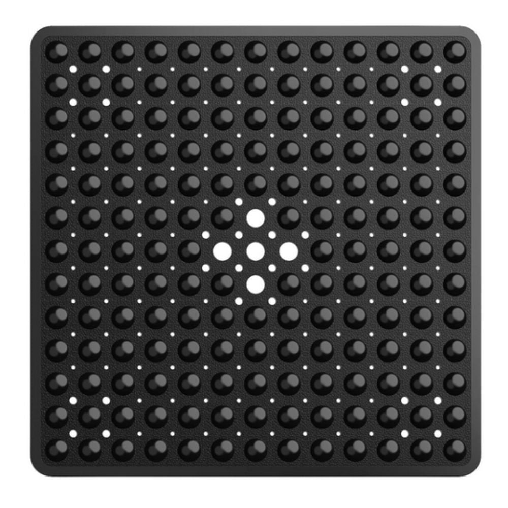 Non-Slip Shower Mat — Suction Grip with Drainage Holes