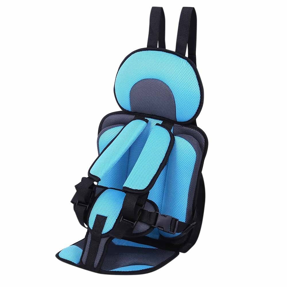 Portable Kids Car Seat with Breathable 5-Point Harness