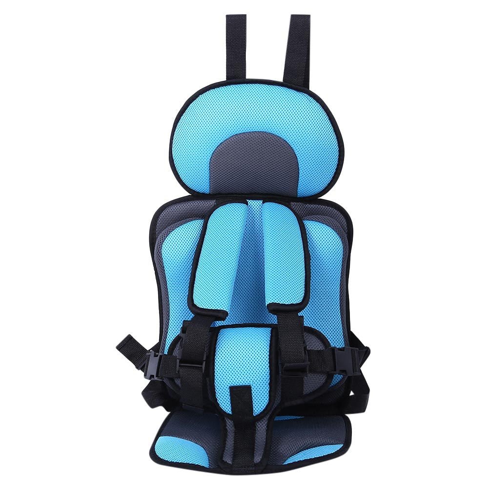 Portable Kids Car Seat with Breathable 5-Point Harness