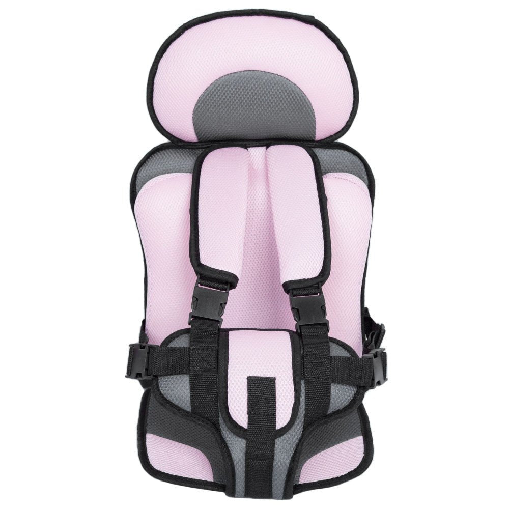 Portable Kids Car Seat with Breathable 5-Point Harness