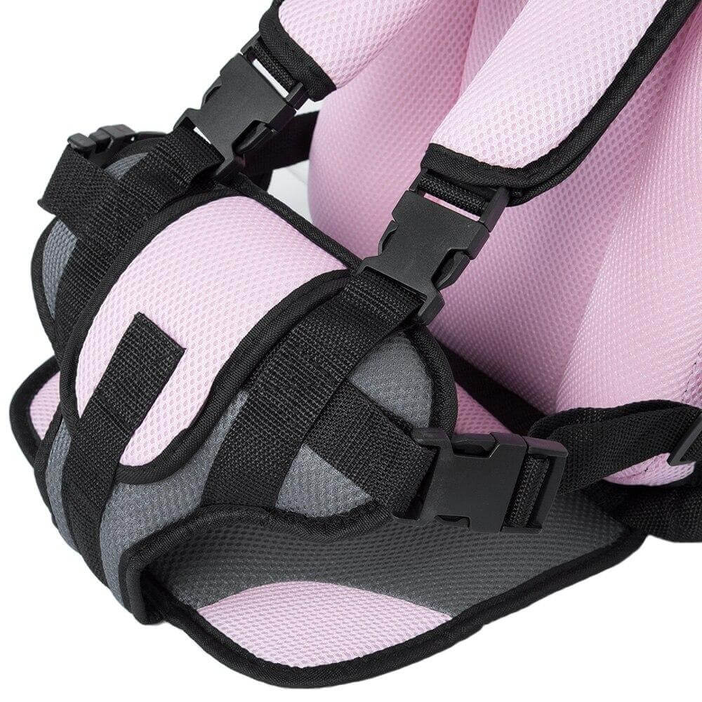 Portable Kids Car Seat with Breathable 5-Point Harness
