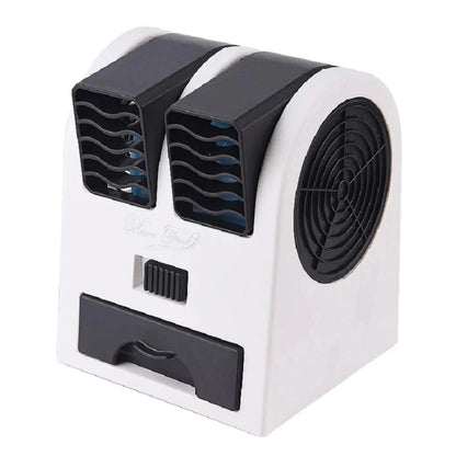 Mini USB Air Cooler — Quiet, Dual Air Outlet