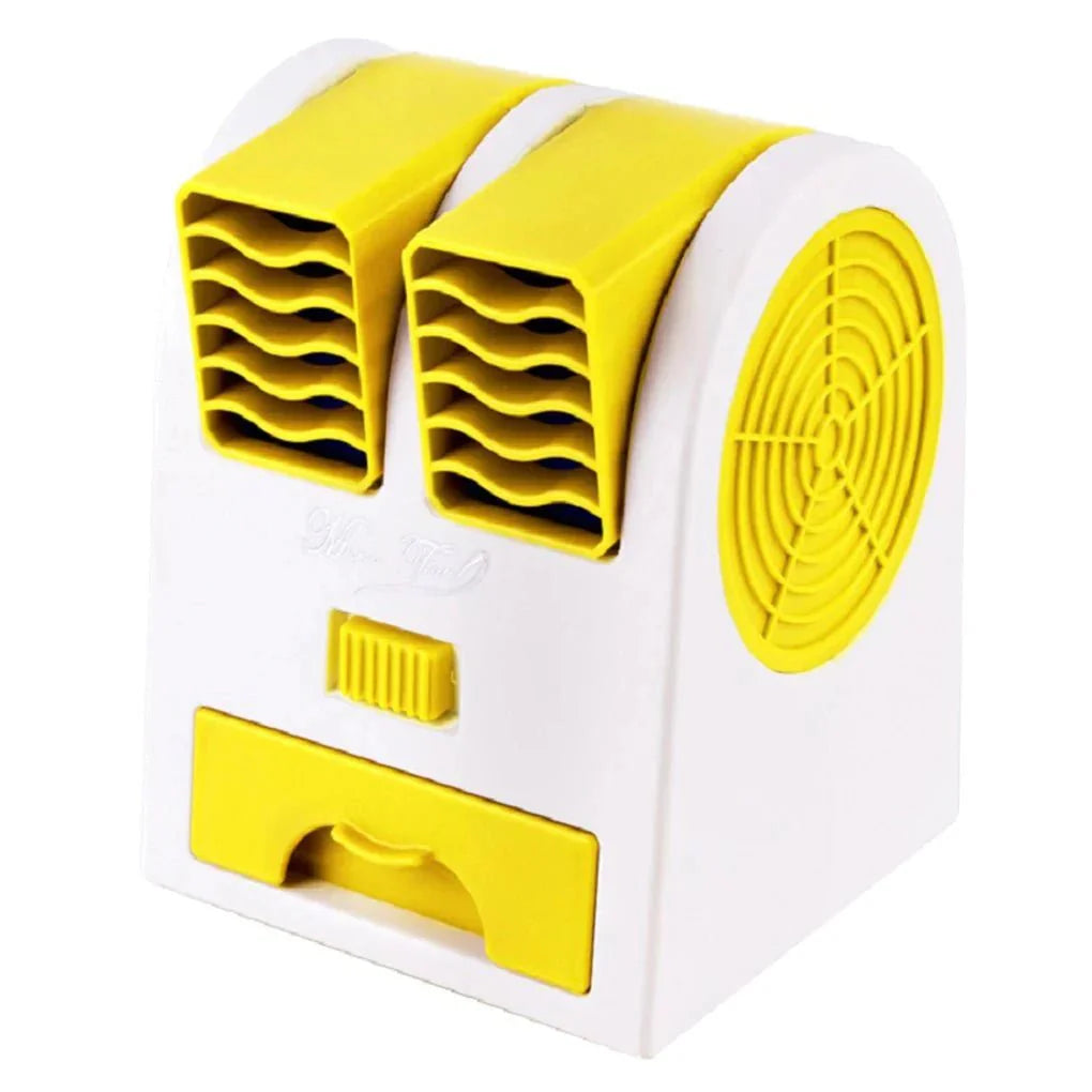 Mini USB Air Cooler — Quiet, Dual Air Outlet