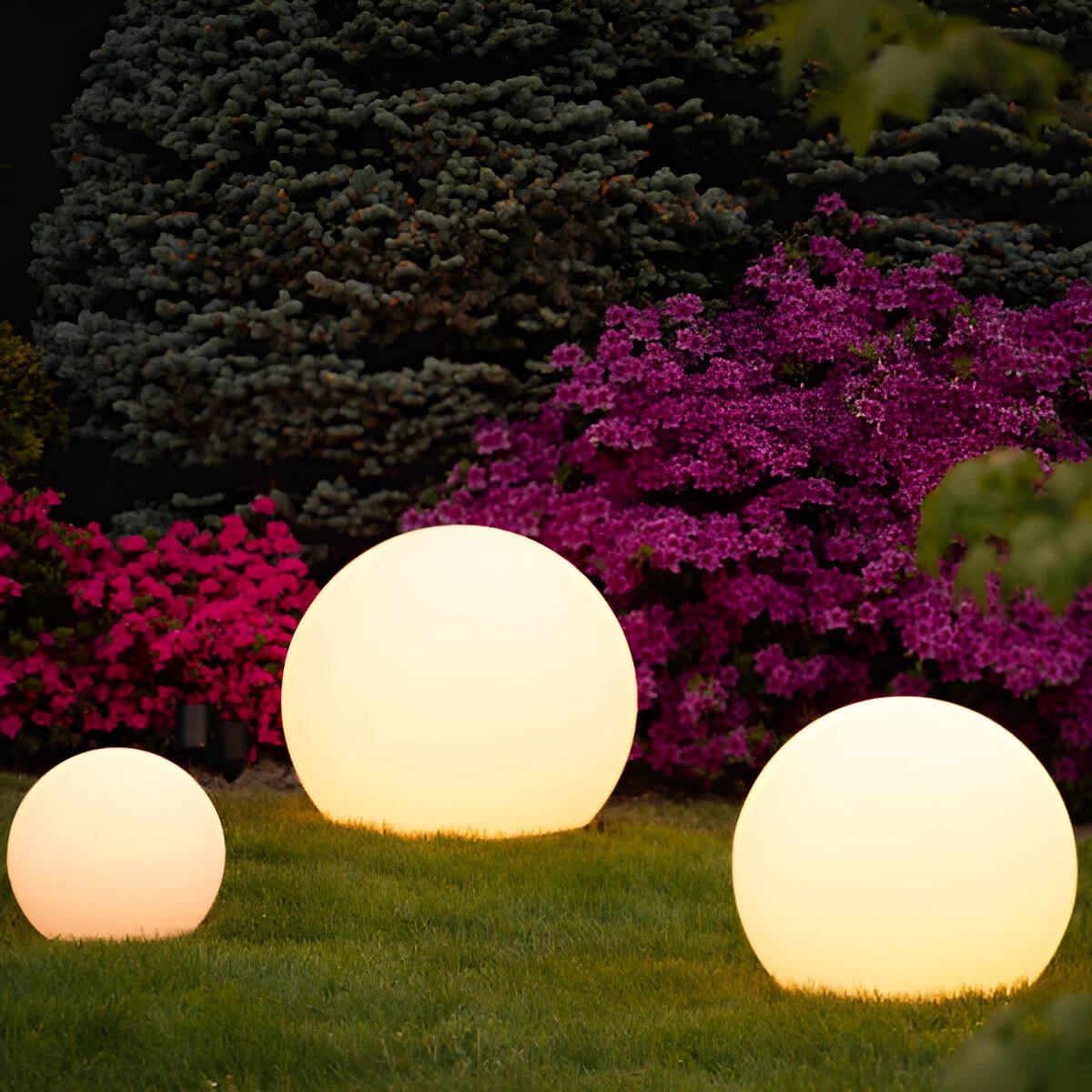 Rechargeable LED Globe Lamp — Color-Changing Glow