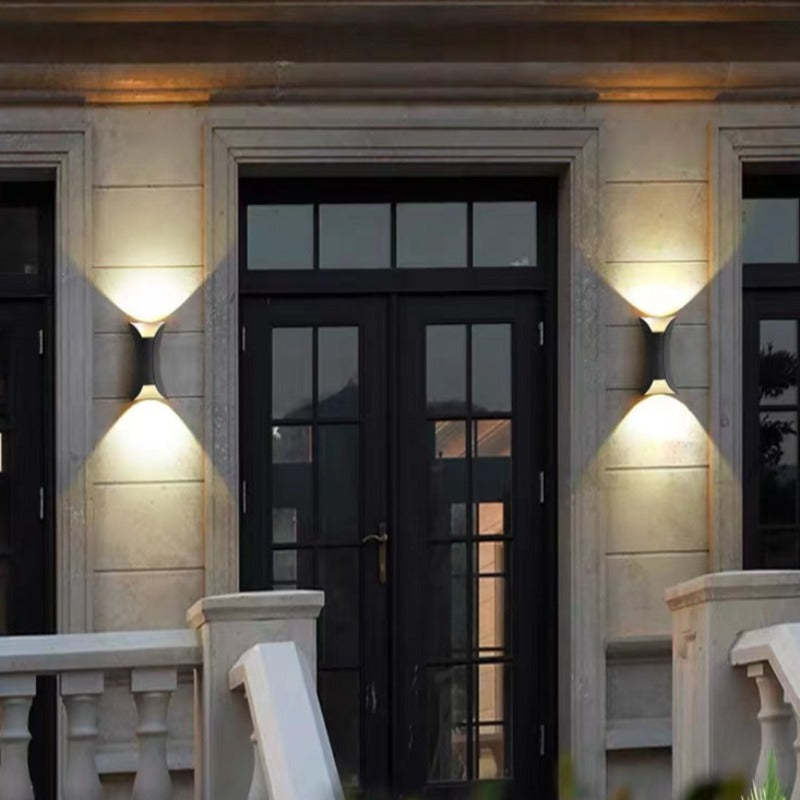 Curved LED Wall Light — IP65 Waterproof Outdoor