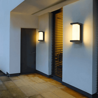 LED Outdoor Wall Lamp — Motion Sensor