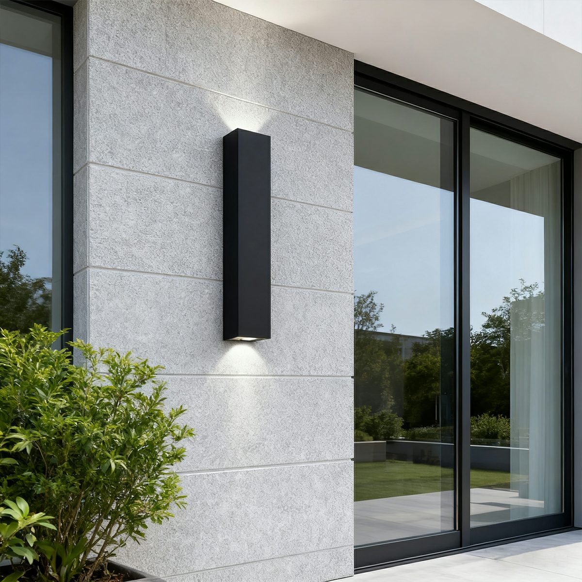 Rectangular Outdoor Wall Light — Waterproof IP65