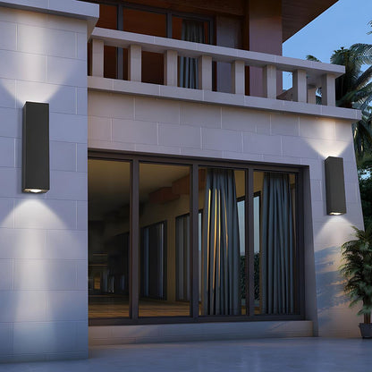 Rectangular Outdoor Wall Light — Waterproof IP65