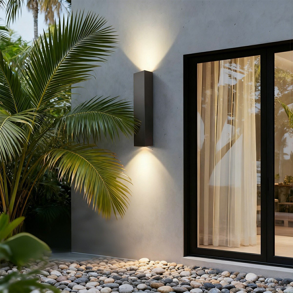 Rectangular Outdoor Wall Light — Waterproof IP65