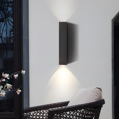 Rectangular Outdoor Wall Light — Waterproof IP65