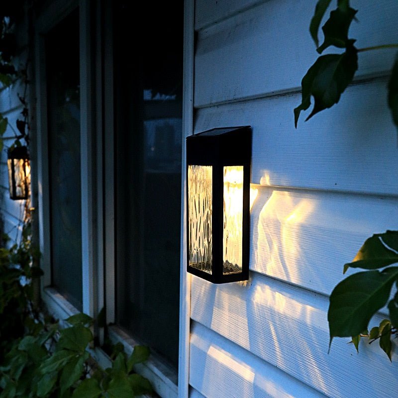 Solar Outdoor Wall Light With Smart Sensor