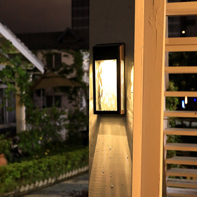 Solar Outdoor Wall Light With Smart Sensor