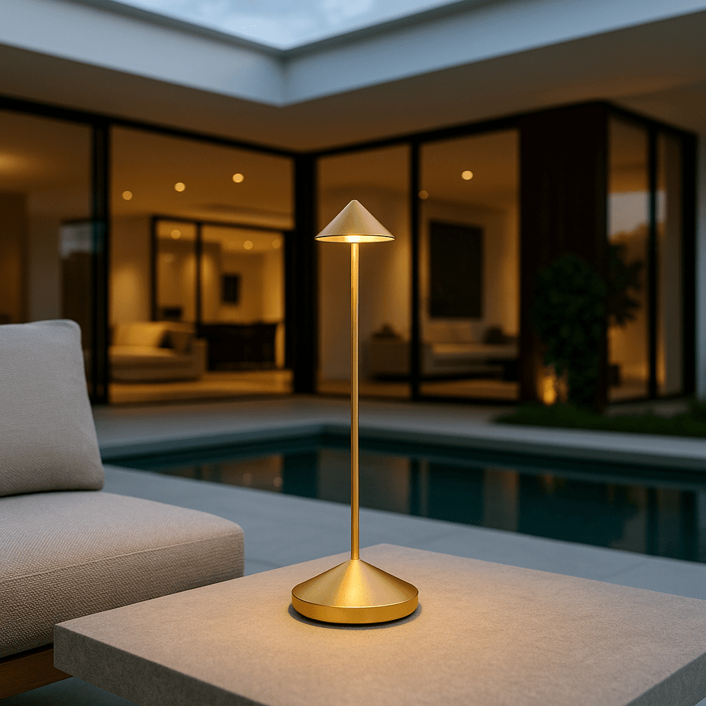 Cordless LED Table Lamp for Indoor & Outdoor