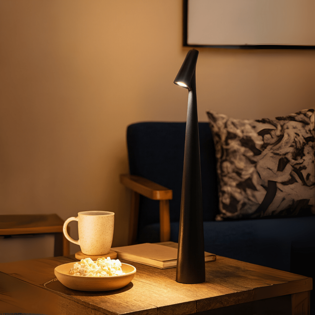 Cordless Rechargeable LED Table Lamp, Modern