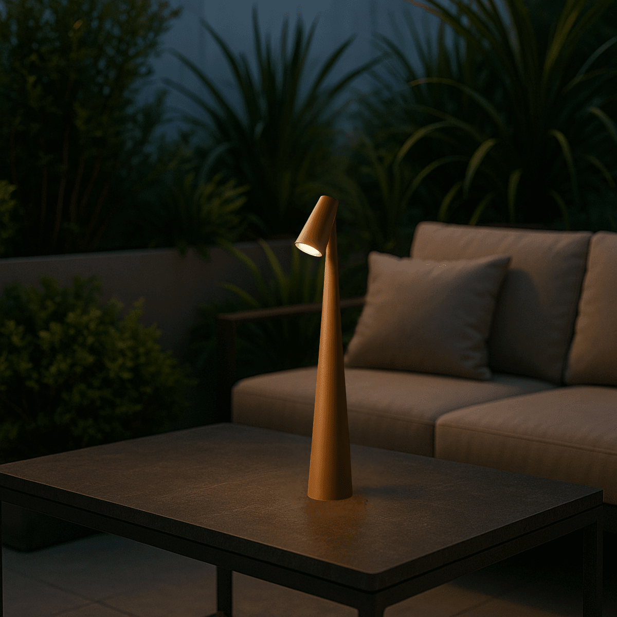 Cordless Rechargeable LED Table Lamp, Modern