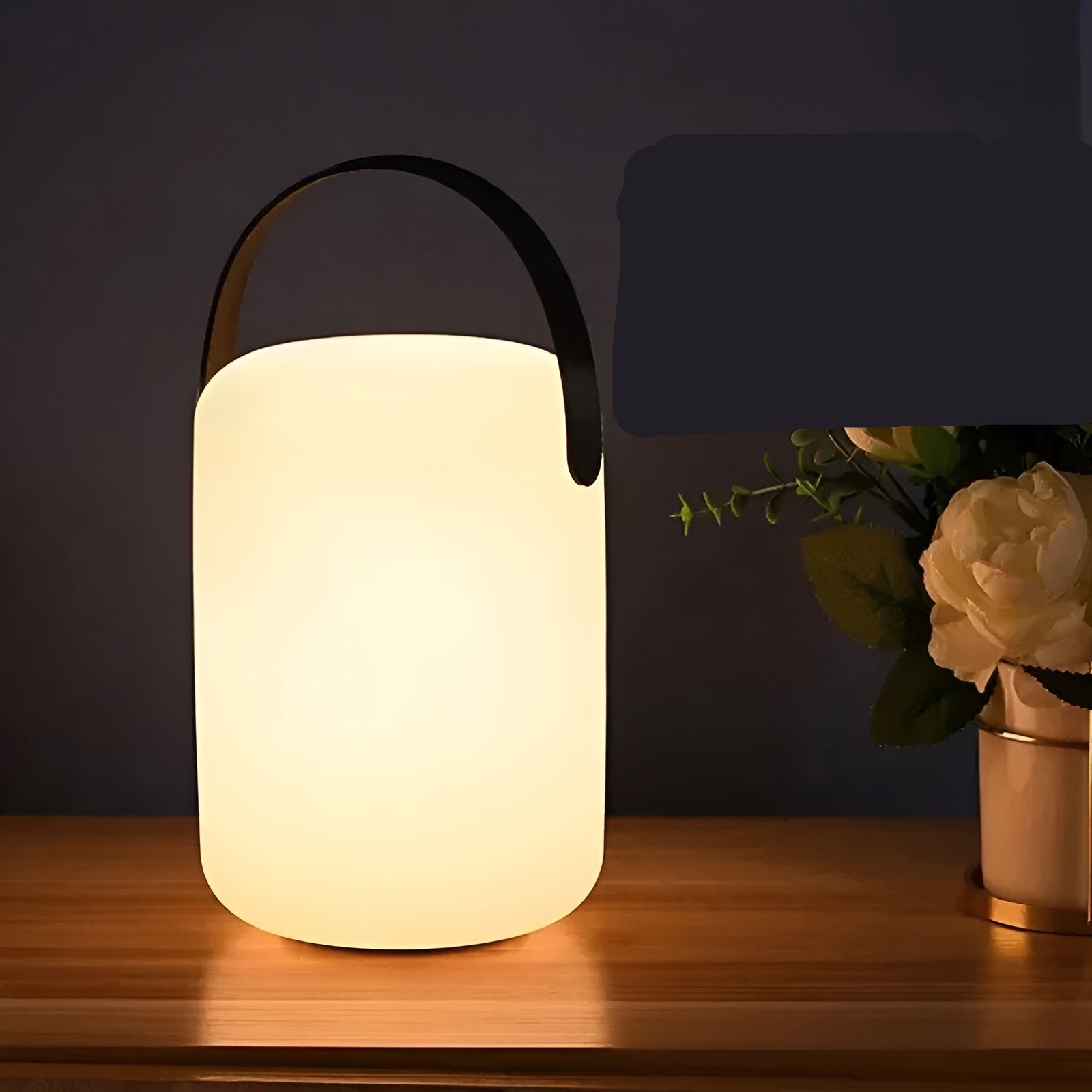 Cordless LED Table Lamp — Waterproof and Rechargeable