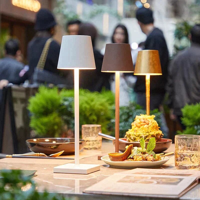 Rechargeable LED Table Lamp — Modern Touch Control