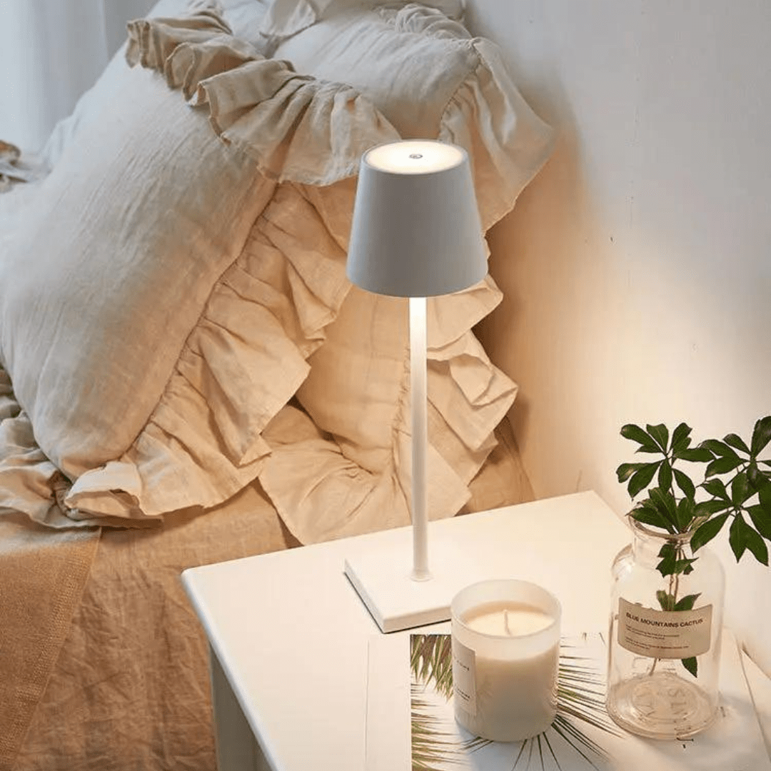 Rechargeable LED Table Lamp — Modern Touch Control