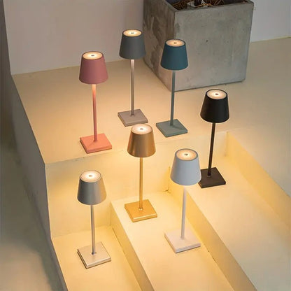 Rechargeable LED Table Lamp — Modern Touch Control