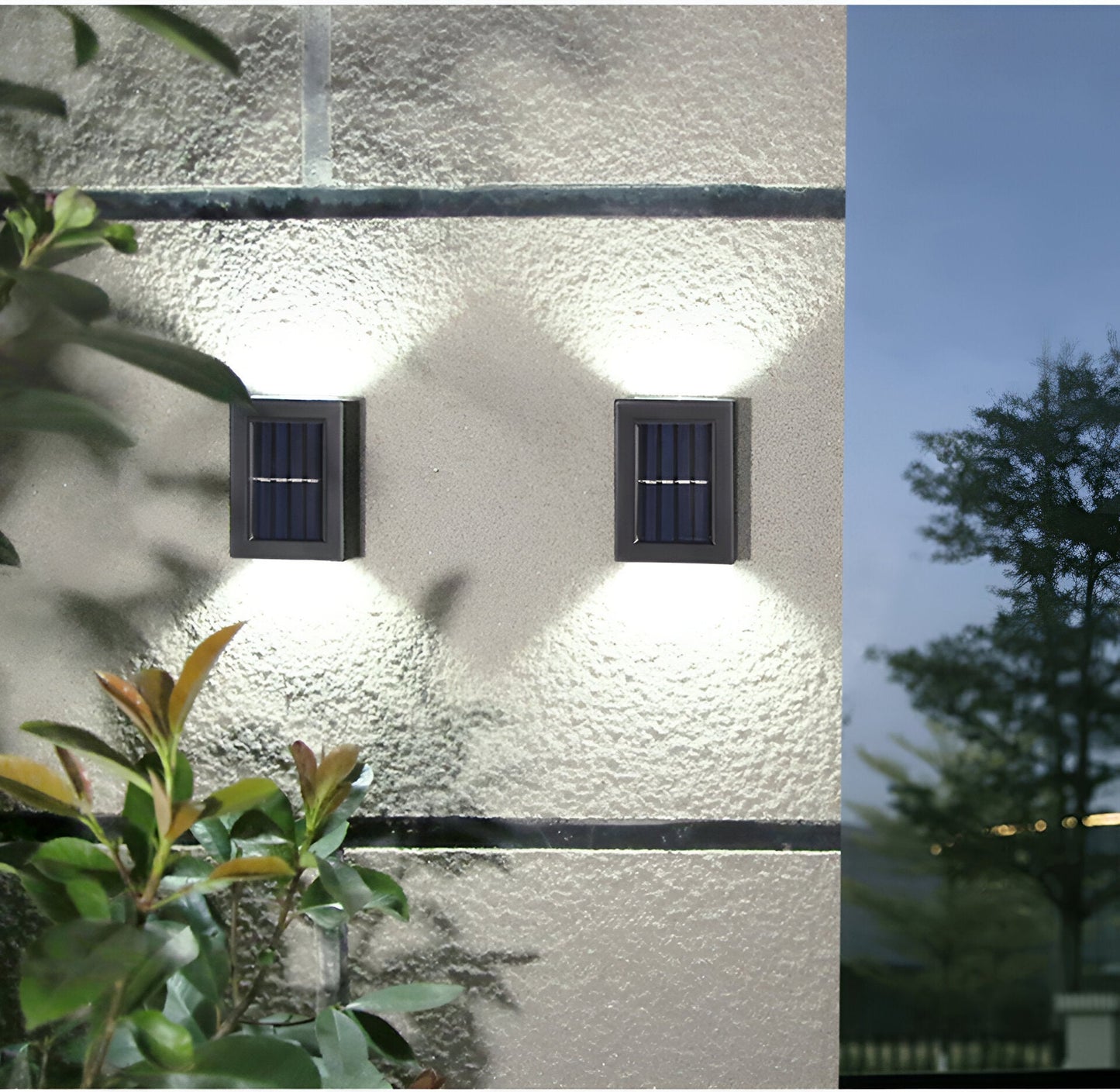 Solar Outdoor LED Wall Light — Waterproof IP65