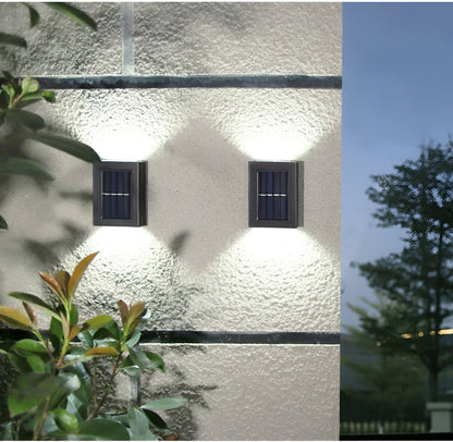 Solar Outdoor LED Wall Light — Waterproof IP65