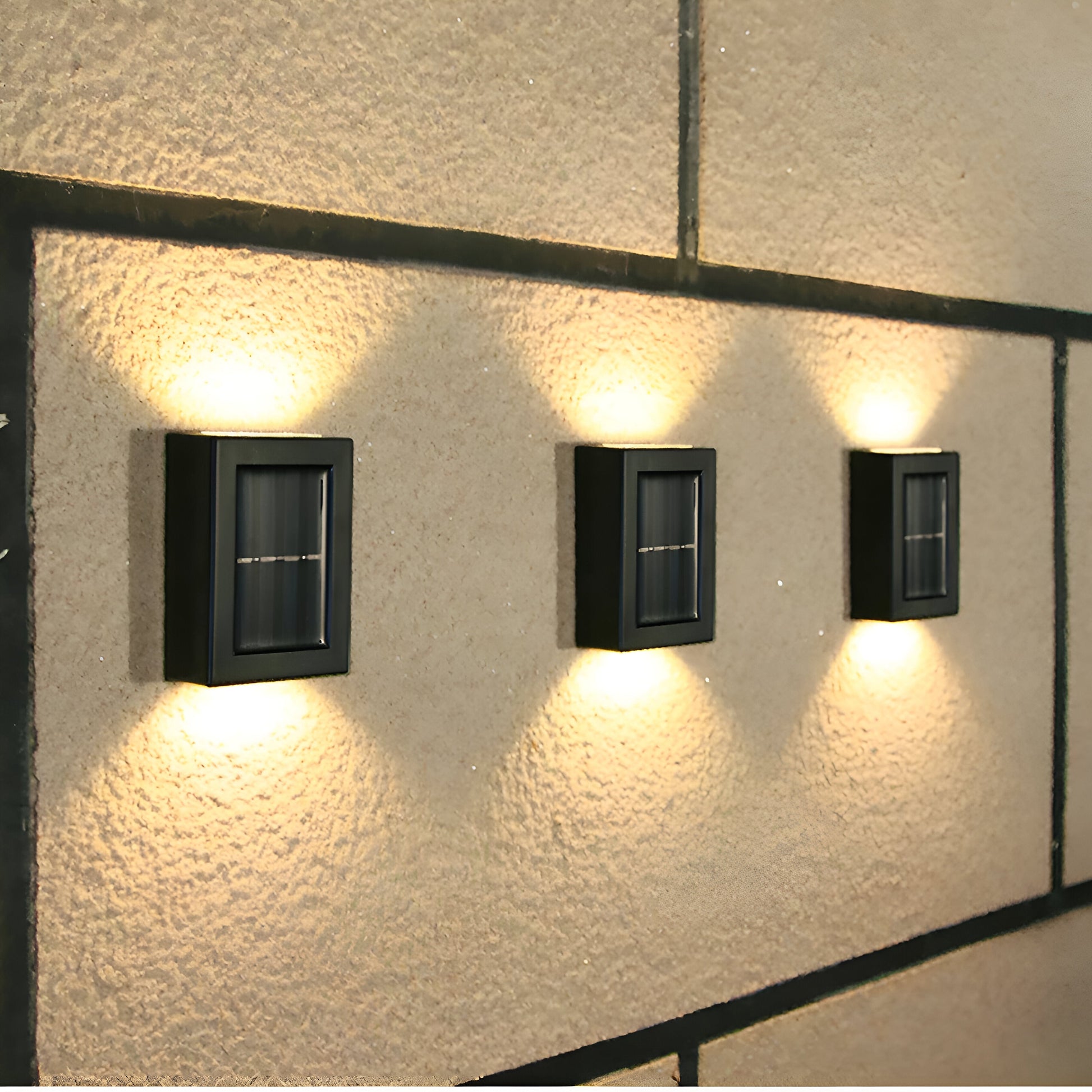 Solar Outdoor LED Wall Light — Waterproof IP65